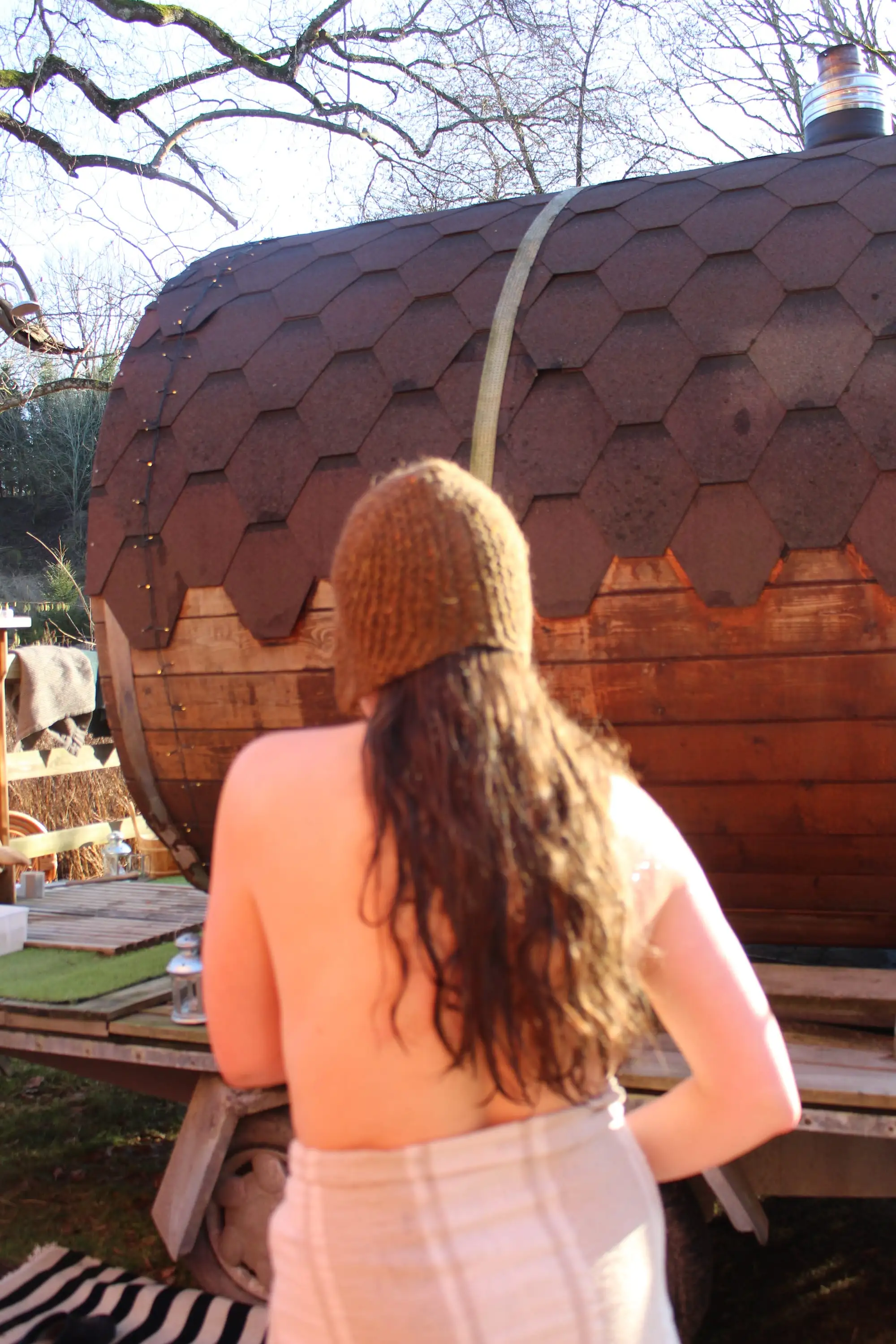 Billede fra SKOV SAUNA SKARRESØ