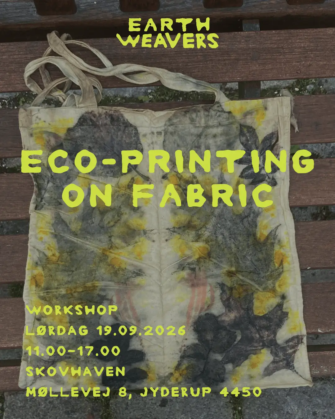 Eco-printing on fabric